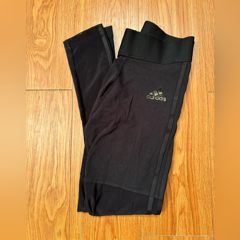 Adidas Black Sheer Leggings